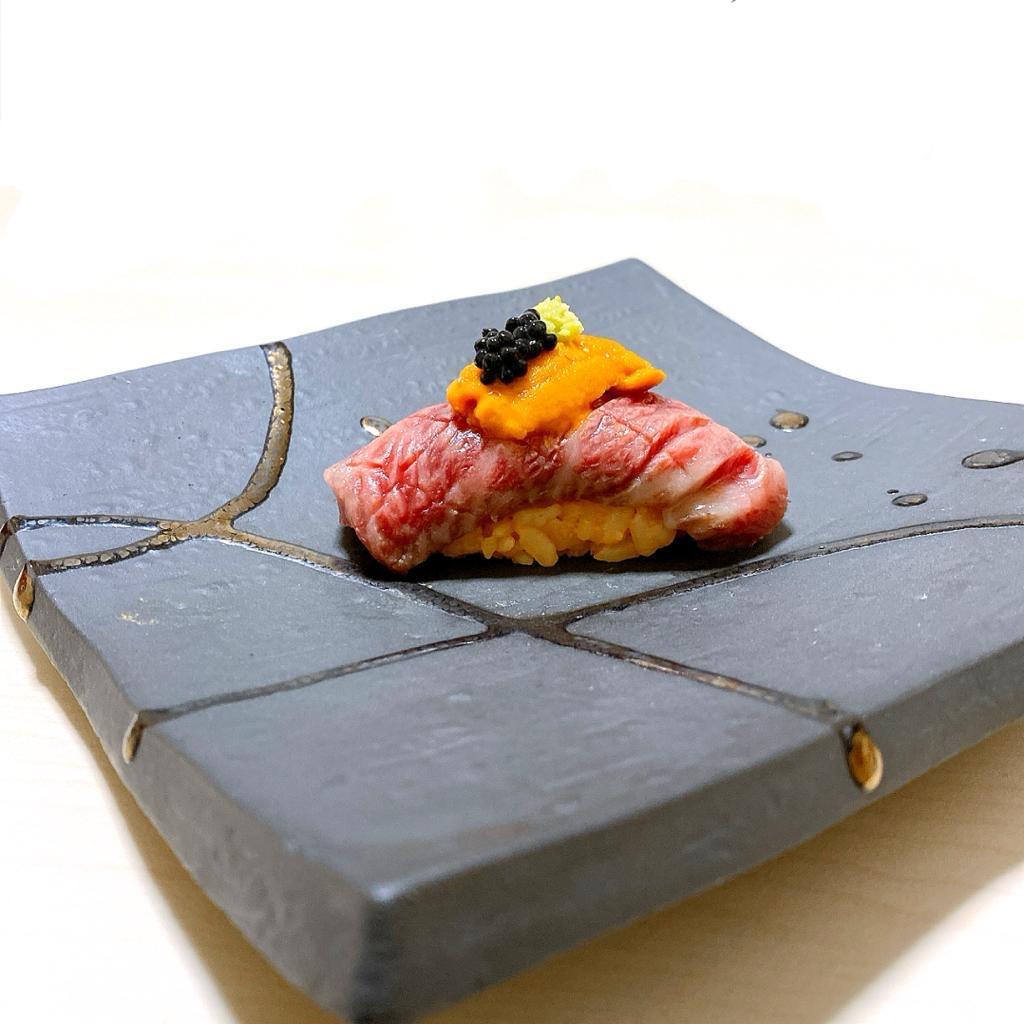 handmade nigiri sushi