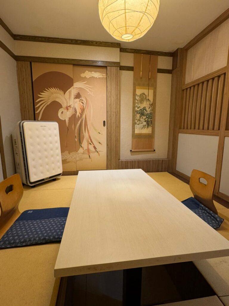 ryotei kisho private room